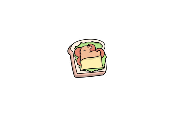 Download Cute Animal Chicken Sleeping Illustration - Premium Resources