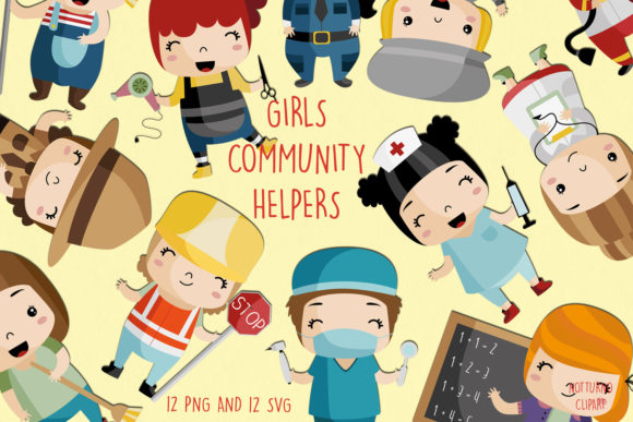 Download Community Helpers | Set of 12&nbsp;&nbsp; - Community Collection