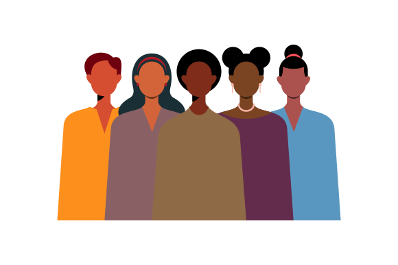 Download Black Community People Illustration - Community Collection